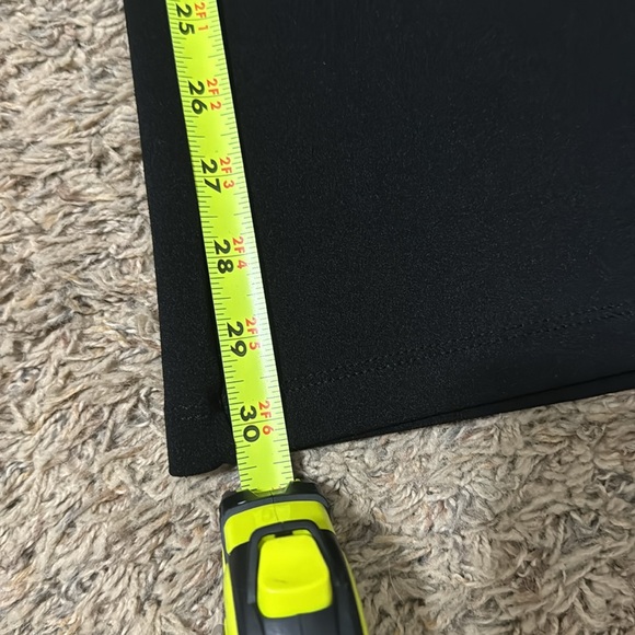 Long Black Pants, 30 in/Elastic Waistband - Picture 3 of 5